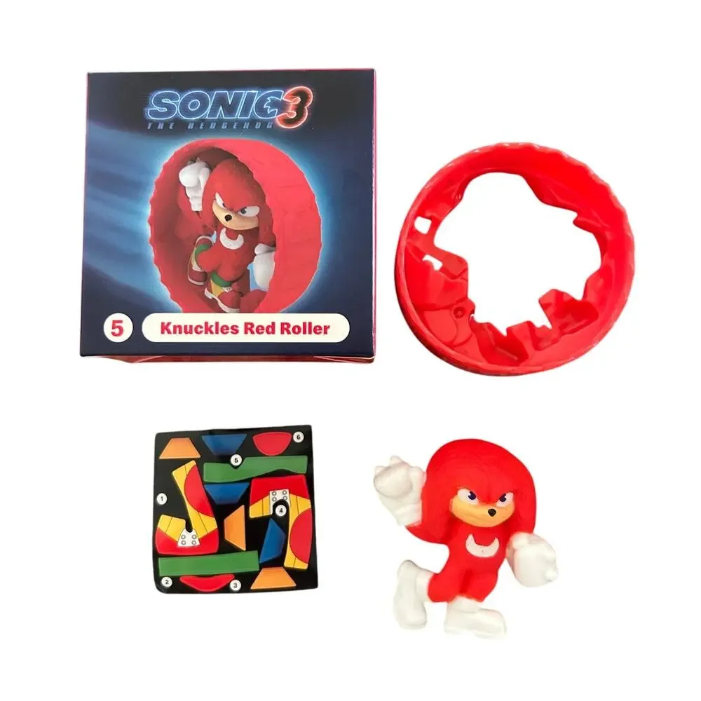 McDonald's 2024 Happy Meal Sonic 3 Knuckles Red Roller #5